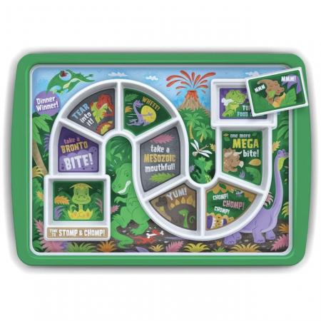 dino winner plate